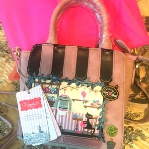 Vendula London Cat Cafe purse